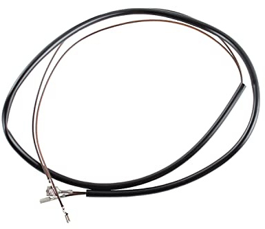 Bremslichtschalterkabelbaum f. Schalter MZA-Nr. 10031- Gesamtlänge 1010mm - Simson S50-, S51-, S53-Typen mit flachen Lenker/ mit Anschluß Flachsteckhülse 2,8 + 6,3mm