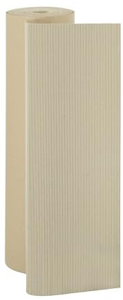 IMBALLAGGI 2000 - Rotolo Cartone Ondulato Avana 100cmx20m Ideale come Cartoni per Traslochi e Imballaggio per Spedizioni, Mascheratura e Protezione, Carta Spessa Pacchi Eco Resistente Antiurto 250g/mq