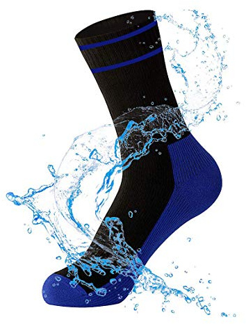 WATERFLY wasserdichte Ultraleichte Atmungsaktive Kniestrümpfe Socken zum Angeln Wandern Klettern Joggen Discgolf und für Motorrad Trips Sport
