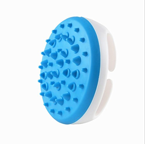 Cellulite Body Massager Brush,Anti Cellulite Body Slimming Relaxing Scrub Massager Reduce & Remove Cellulite Bath Spa Home (Blue)