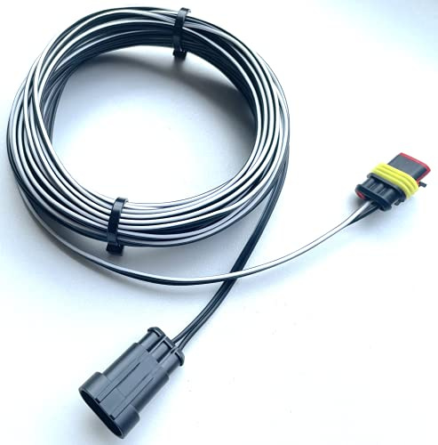 Câble basse tension pour HUSQVARNA AUTOMOWER – 310, 315, 320, 330x, 420, 430x – robot de tonte – câble de connexion pour transformateur - un bloc d'alimentation et station de charge – (10 mètres)