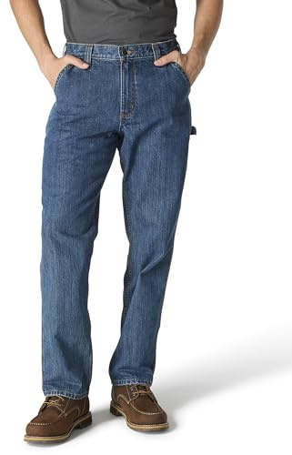 Carhartt Men's Loose Straight Denim Dungaree, Canal, W38 x L34