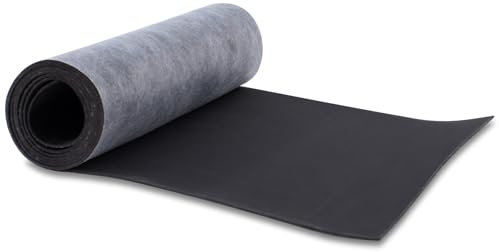 BXI Mass Loaded Vinyl Schallschutzmatte Dämmung - 6 kg/m², 30 x 250 cm MLV Schallschutzfolie, Schalldämmung Trittschalldämmung Isoliermatte, Schalldichte Barriere, Anti-Vibrationsdämpfung, 3 mm Dicke