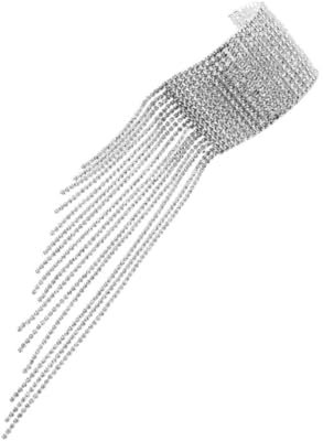 SHERCHPRY Strass Armband Für Damen Wickelarmband Kristallarmband Fußkettchen Hochzeits Schmuck Elegantes Fußschmuck Mit Strasssteinen