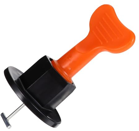 DEARMAMY Ensemble de Cales de Nivellement pour Carrelage Réutilisables 100 Pièces en Plastique Accessoires pour Pose Murale et Sol Outil de Bricolage pour Alignement Précis et