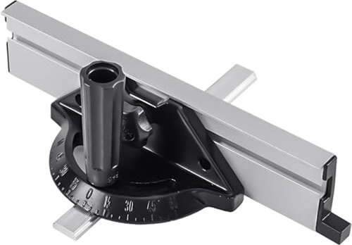 Table Saw Miter Gauge, Miter Gauge for Table Saw, Aluminum Alloy Portable Adjustable with Fence for DIY Processing Woodworking Accessories for Daily Use
