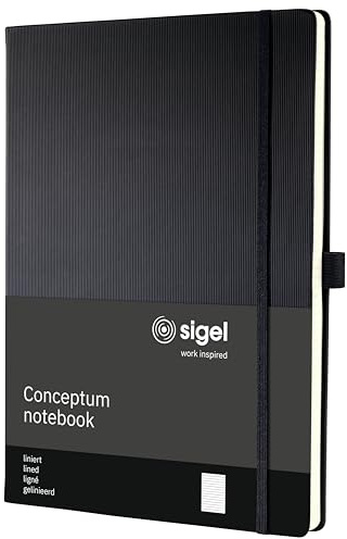 Sigel Notebook hårt fodral Fodrad Approx. A4 Svart