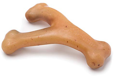 Benebone Indestructible Wishbone Dog Chew Toy for Aggressive Chewers, Long Lasting Tough Boredom Breaker for Dogs, Real Chicken Flavour, For Small Dogs, Made in the USA.