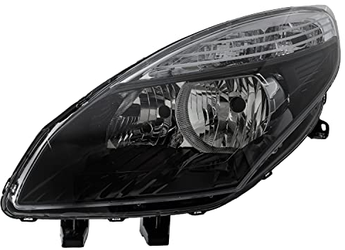 Phare principal avant gauche H7/H7 pour modèle Scenic III (JZ) année de construction : 12/2008-01/2012