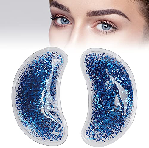 Gel Eye Pack, Pack Gel Occhi Riutilizzabile Freddo e Caldo, Per Gonfiore e Addebiti agli Occhi, Con Copertura Comfort, Raffreddamento e Calore Sostenuto