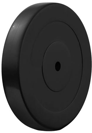 N°1 Disco in Ghisa Gommato da 2,5 a 20 Kg Diametro foro 30mm Per Manubri o Bilancieri Piastre Peso Palestra Home Gym (10)