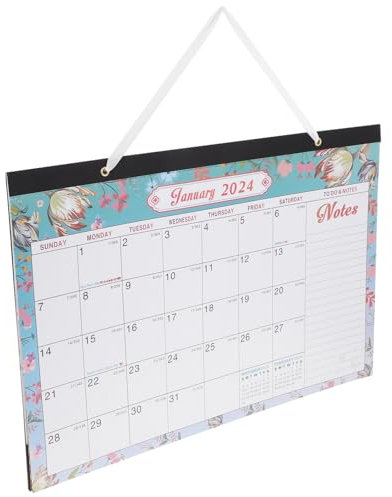 LALAFINA Wandkalender Monatskalender Kalender Für Täglichen Gebrauch Im Zimmer Terminkalender Feiertagskalender Familienkalender Für Zuhause