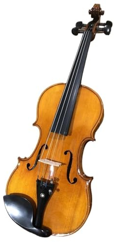 Violine Handgefertigte 3/4-Geige Aus Massivem Holz Mit Geigenkoffer Bogen Geigenzubehör