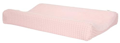 Koeka Wickelauflagenbezug - Spannbezug Für Wickelunterlage - Amsterdam - Waffelstoff Aus Baumwolle - Atmungsaktiv - Abwaschbar - Rosa - 45x73 Cm