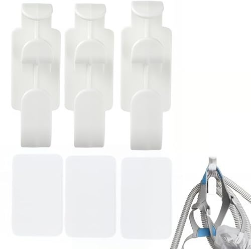 Annlpoy 3pcs CPAP Hose Holder cpap schlauchhalter cpap stand system für atemschutzgerät,Sorgt für ein Verwicklungsfreies CPAP Masken Schlauchsystem, Verbessert den Schlaf bei Schlafapnoe Zubehör