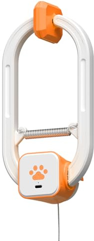 Automatic Interactive Cat Toy for Indoor Cats, Doorway Cat Kittens Toys | Clip-On No-Adhesive Moving Flying Enrichment Cat Feather Toys, 360° Rotation, Random Jumping, Door Clip Design, 2-in-1 Modes