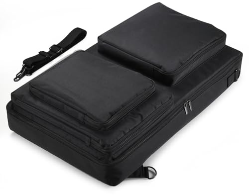 ZoraYorce Anti-Kratz Umhängetasche Rucksack stoßfest, Verstellbarer Schultergurt für DDJ-SR2 2023 DJ-Controller
