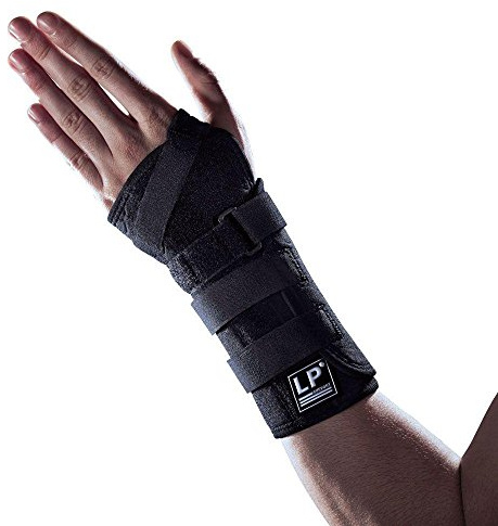 LP Support 725CA Handgelenk-Bandage - Handgelenkstütze - Sportbandage aus der Extreme Serie, Farbe:schwarz, Größe/Seite:XL/Rechts