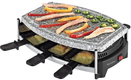 Domoclip DOM223 Raclette Stone Plate Set for 6 People