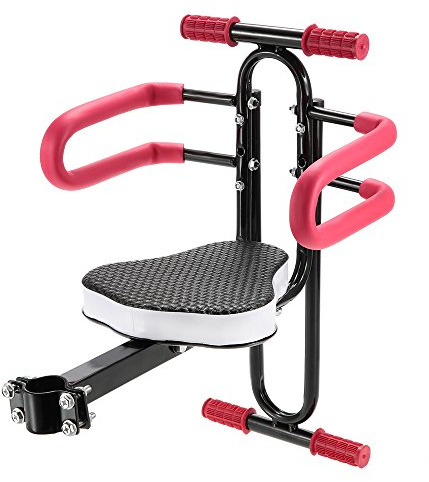 Lixada Siège à Vélo Sécurité pour Enfants Siège Arrière Coussin de Selle/Siège Avant Coussin de Selle (Type3)