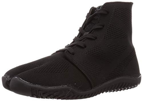 Marugo Tabi Action Shoes Split Toe Breathable Sneakers Sports Jog II Black