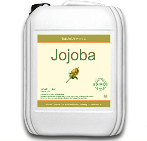 Esana Jojoba-Öl (2,5 Liter) 100% rein in goldgelber DAC-Qualität