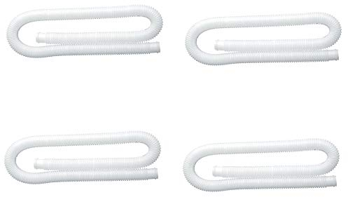 Intex Lot de 4 tuyaux de rechange pour pompe de piscine de 3,2 cm de diamètre 150 cm de long