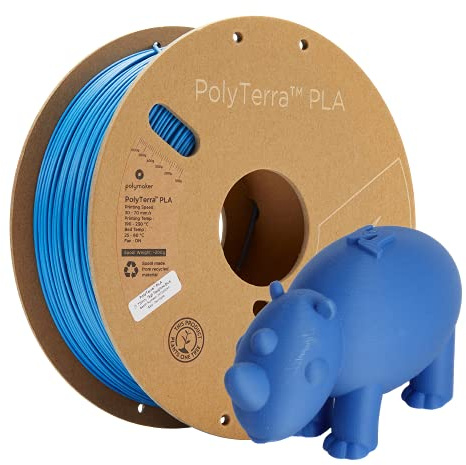 Polymaker PolyTerra PLA Sapphire Blue - 1.75mm - 1kg