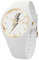 Ice-Watch - ICE glam rock Electric white - Weiße Damenuhr mit Silikonarmband - 019857 (Small)