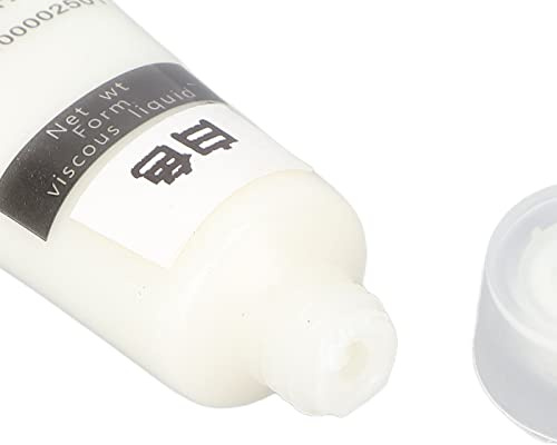 Sonew 10g Fluoreszierender Pulver, Professionelle Leuchtpigmente, Fluoreszierende Farbe Wasserbasierte Leuchtpigment, Handgemaltes Pigment für Künstler Kinder Studenten Anfänger(Weiß)
