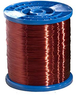 0,13 mm 0,25 mm 0,51mm 1mm 1,25 mm, Kupferdraht, Magnetdraht, emaillierter Kupferwickeldraht, Spulenkupferdraht, Wickeldrahtgewicht 1000g (Length : OD 1mm)