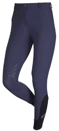 LeMieux Dynamique Full Seat Breeches for Women - Equestrian Pants for Horseback Riding - Ladies’ Jodhpur Riding Pants (Navy/US2)