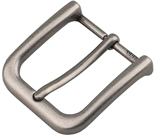 McFanBe Gürtelschnalle 28mm bis 38mm Single Prong Square Gürtelschnallen für Frauen Männer Ersatz Ledergürtel (40mm, Schnalle2)