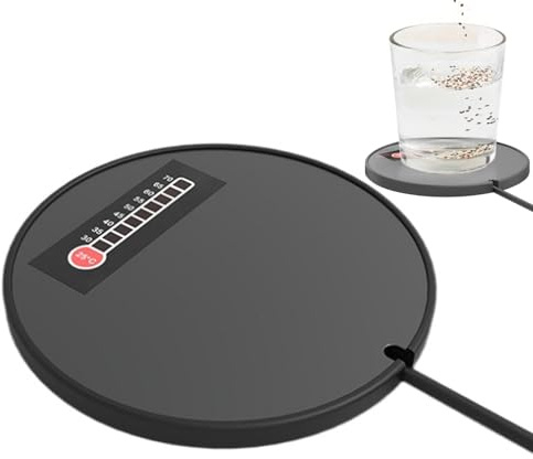 Chauffe-café pour Bureau – sous-Verre USB à température constante – Chauffe-Tasse USB pour café, Chauffe-café électrique, chauffante pour Tasse à café