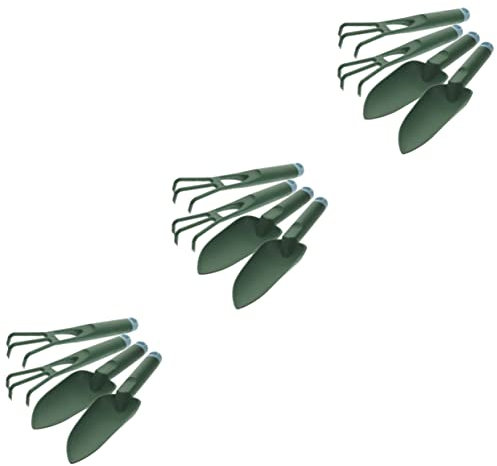 SUPVOX 6ensembles Outils De Jardinage Ergonomiques Ensemble De Cultivateurs Portables avec Poignée pour Plantes Intérieur Et Extérieur pour Transplantation Désherbage Et Entretien Sol