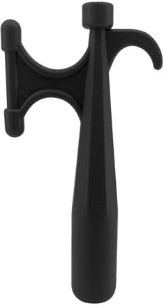 Tragbarer Bootshaken aus Nylon – robuster Hakenkopf, tragbarer schwarzer Bootshaken | Nylon-Bootshaken, Ersatz-Top zum Festmachen von Segelbooten, Kopf D