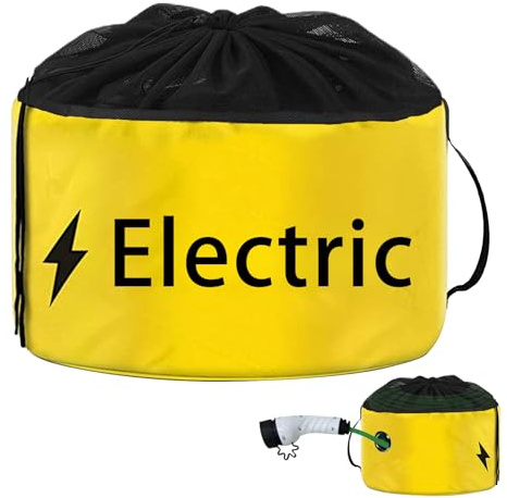 Förvaringsväska för husbilsslang, vattentät, husbilstillbehör, förvaringsväska, arrangör för avloppsslangar, färsk- /svartvattenslangar, elektriska kablar, 46 x 25 cm
