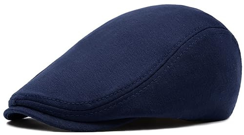 Xinveen Men's Newsboy Hat Adjustable Beret Ivy Cap Irish Cabbie Driving Hunting Hats