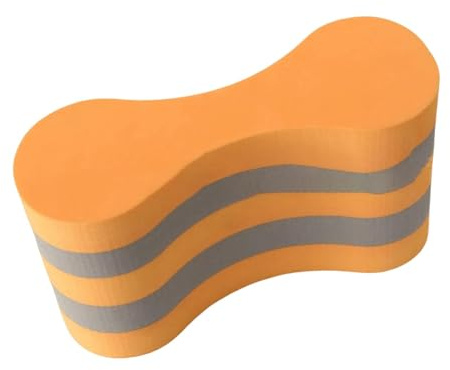 Pull Buoy Flotteur de natation pour débutants Unisexe Orange 23 x 8 x 8 x 13 cm
