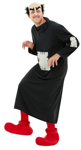 Funidelia Disfraz Oficial de Gárgamel, Traje de Los Pitufos, Disfraces de Carnaval, Halloween y Despedidas – Talla única