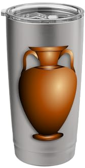 Ancient Greece Roman Empire Amphora Amphorae Vase Stainless Steel Insulated Tumbler