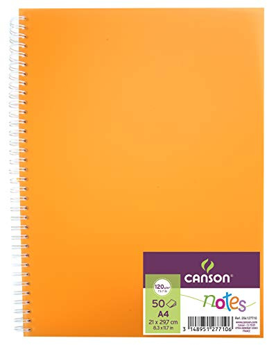 Szkicownik A4 Canson Notes 50 kartek pomaranczowy