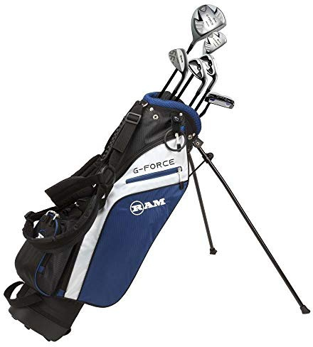 Ram Golf Junior G-Force Boys Golf Clubs Set with Bag Age 10-12
