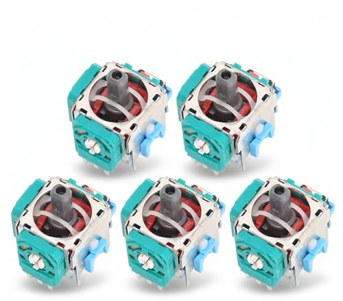 5 Pièces 3D Analogique Joystick Capteur Rocker Module Remplacement Analogique Bâton Pouce Bâtons Joystick Pièces pour Contrôleurs
