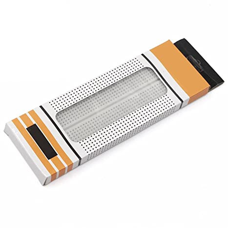 Planche à Pain sans Soudure ABS 830 Points, 10 Pièces, 830 Trous, Projet électronique de Bricolage