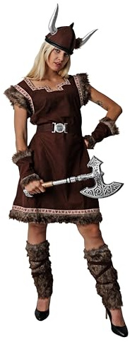 Juguetutto - Disfraz Vikinga para mujer
