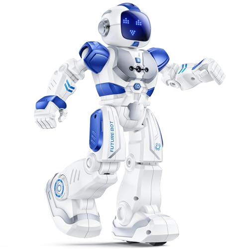 Ruko 6088 Intelligenter Roboter Kinder Spielzeug, Fernbedienung & App, Blau