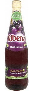 Ribena Blackcurrant Concentrate 1 Liter X 4-pack- Fast