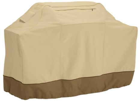 Classic Accessories 55-339-351501-00 Veranda grillskydd hållbart grillskydd med kraftigt väderbeständigt tyg, sten, 3X-Large