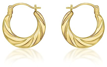 CARISSIMA Damen-Creolen 750 Gelbgold - 7.53.3799